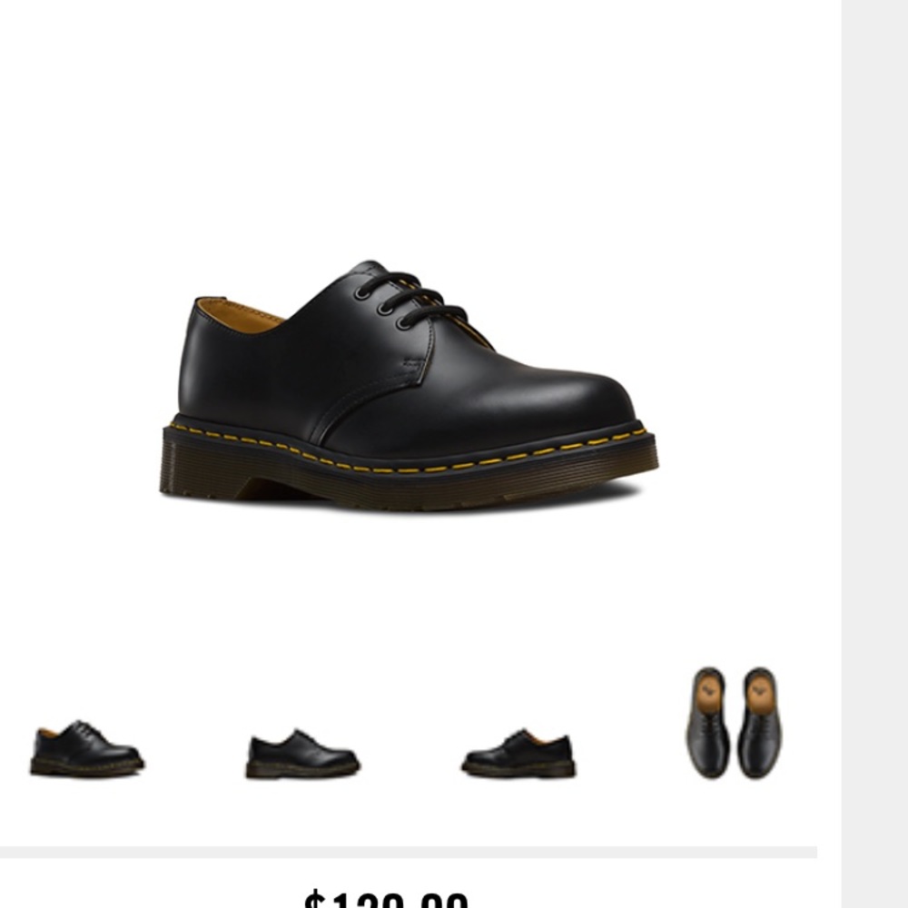 DR. MARTENS “black smooth” originals